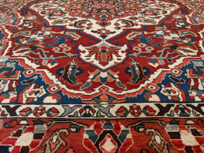 Persian Bakhtiari 7x10 Red Blue Area Rug