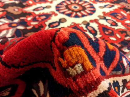 Persian Bakhtiari 7x10 Red wool Area Rug