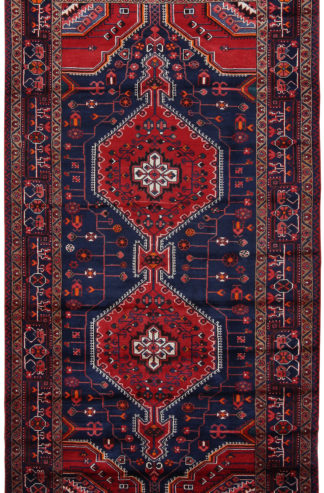 Persian Toyserkan Gallery Runner 5x10 Red Blue Rug
